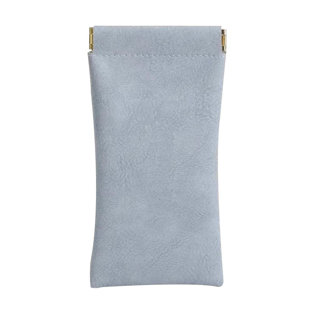 Snap Glasses Case — Soft Pouch for Reading Glasses